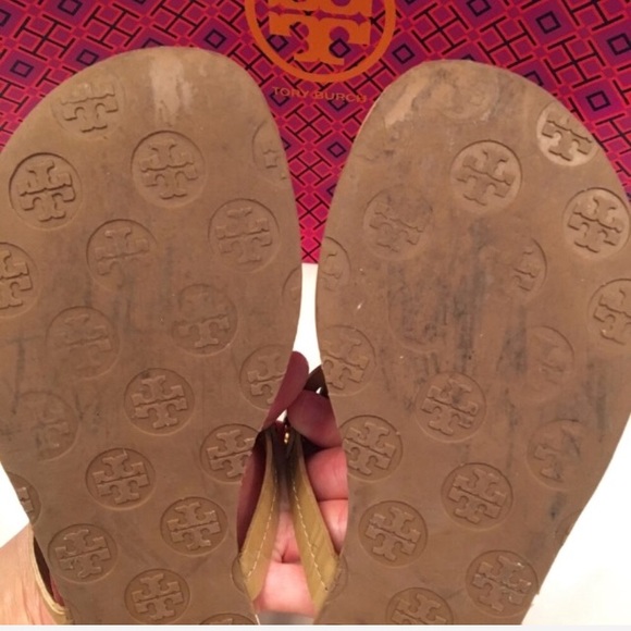 Authentic Tory Burch Miller Fall Sandals - Picture 6 of 6